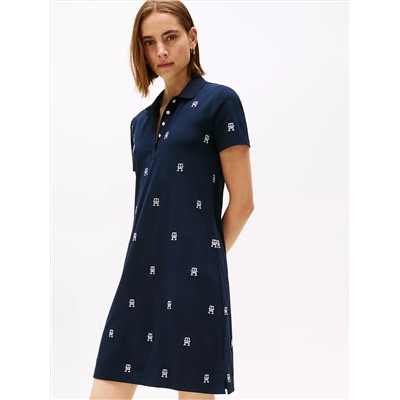 Allover Monogram Polo Dress