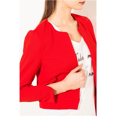 Chaqueta corta Rojo