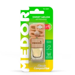 [MEDORI] Ароматизатор для автомобиля SWEET MELON подвесной, 6 мл