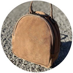 AB.Z · Pelle · mochila serraje (610) MARRON