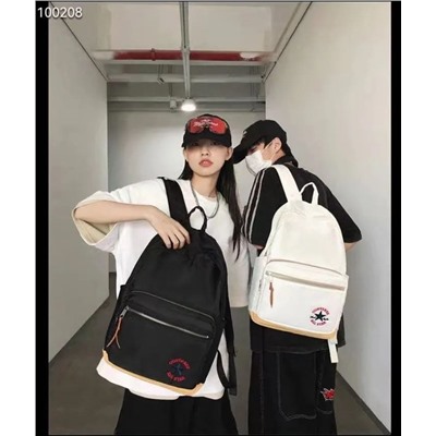 Универсальный вместительный лёгкий рюкзак с вышивкой  Convers*e