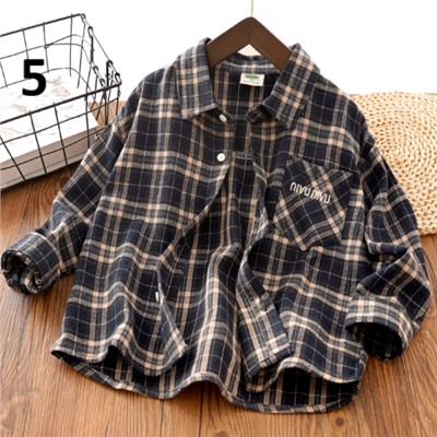 Хлопковая рубашка для мальчиков