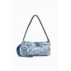 BOLSO HOMBRO DENIM PATCHWORK