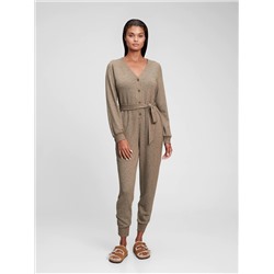 V-Neck Jumpsuit