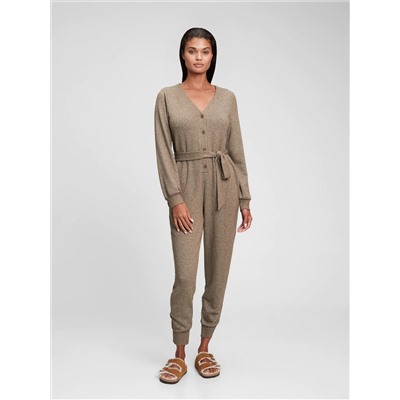 V-Neck Jumpsuit