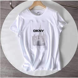 Хлопковая футболка  DKN*Y ОРИГИНАЛ!
