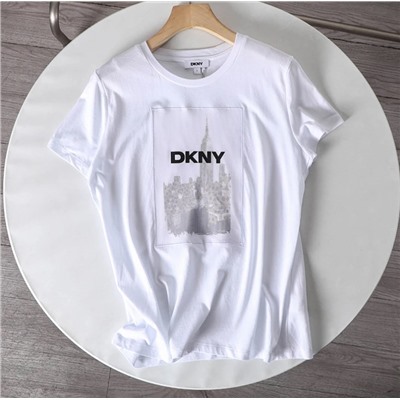 Хлопковая футболка  DKN*Y ОРИГИНАЛ!