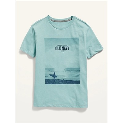 Logo-Graphic Short-Sleeve Tee for Boys