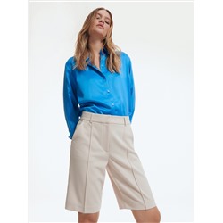 Shorts mit Bügelfalte