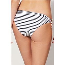 Braguita de biquini Blanco y azul