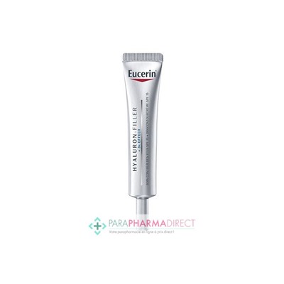 Eucerin Hyaluron-Filler +3x Effect Soin Contour des Yeux Anti-Rides SPF15 15ml