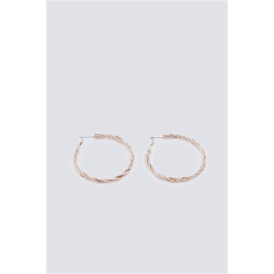 Pendientes aros entrelazados