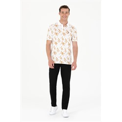 Erkek Camel Polo Yaka Tişört