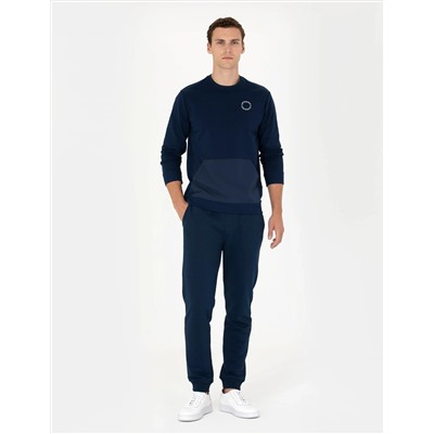 Lacivert Slim Fit Eşofman Altı