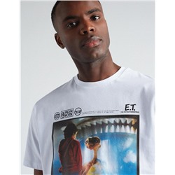 E.T.' T-shirt, Men, White