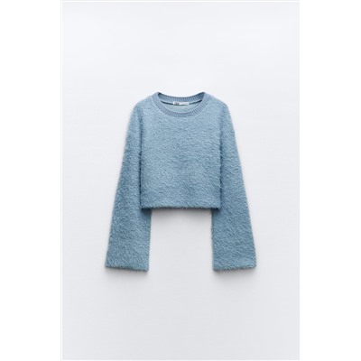 FUZZY SWEATER