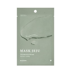 MIZON JOYFUL TIME MASK JEJU [HEARTLEAF] Успокаивающая тканевая маска для лица с экстрактом хауттюйнии 23мл