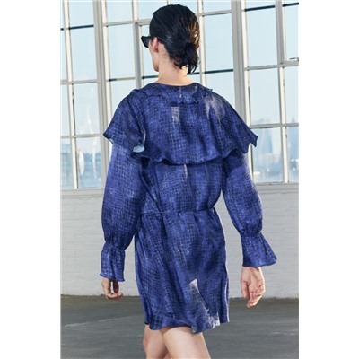 ZW COLLECTION SHORT DRESS WITH RUFFLES