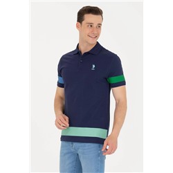 Erkek Lacivert Polo Yaka Tişört
