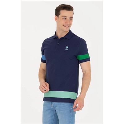 Erkek Lacivert Polo Yaka Tişört