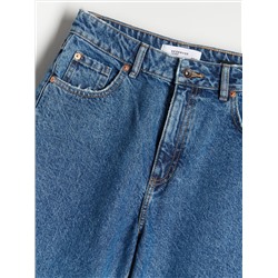 Fit Mom Jeans Im Used-Look