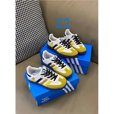 Детские кеды  Adida*s SAMBA   Много разных расцветок  Натуральная кожа. ЭКСПОРТ