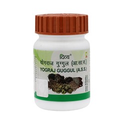 PATANJALI Yograj Guggul Йогарадж Гуггул для снижения боли в суставах 80таб