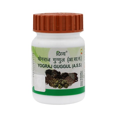 PATANJALI Yograj Guggul Йогарадж Гуггул для снижения боли в суставах 80таб