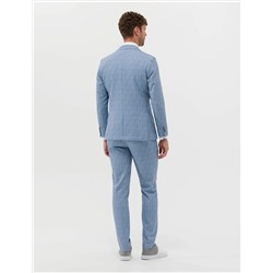 Açık Mavi Super Slim Fit Spor Takım Elbise
