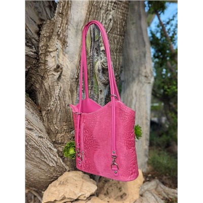 Ab. Zapatos 3106-8 magenta+PELLE MOCHILA COCO MAGENTA АКЦИЯ