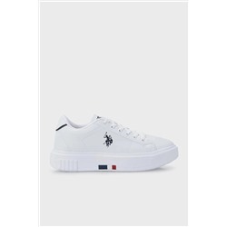 U.S. Polo Assn. Kadın Beyaz Ayakkabı Mashulya 3fx 301MASHULYA