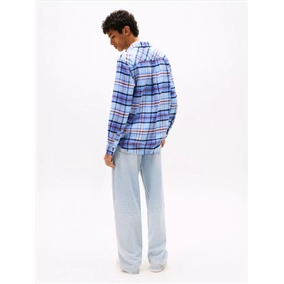 Tommy Jeans Regular Fit Flannel Shirt