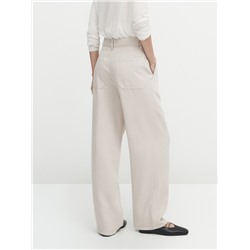 Pantalón lyocell loose fit