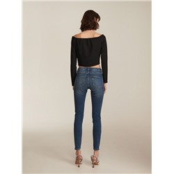 Slim-Jeans mit mittlerer Leibhöhe