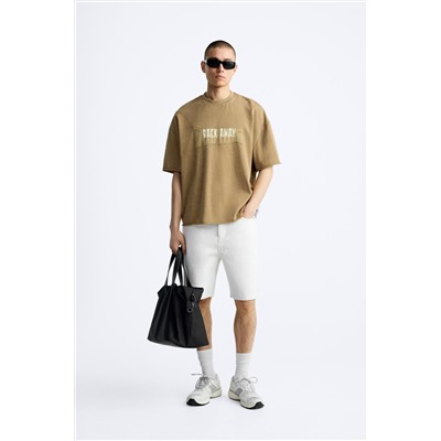 BERMUDA DENIM STRAIGHT FIT