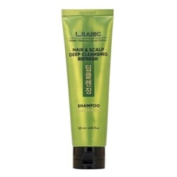 L.SANIC Hair &amp; Scalp Deep Cleansing Refresh Shampoo Освежающий шампунь для глубокого очищения волос и кожи головы 120мл