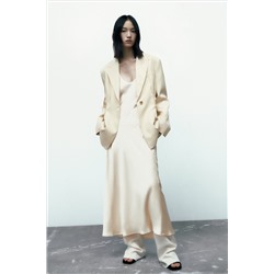 BLAZER ENTALLADA SATINADA