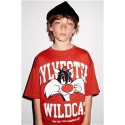 CAMISETA SILVESTRE LOONEY TUNES © &™ WARNER BROS