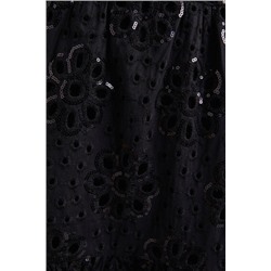 Vestido maxi bordado suizo