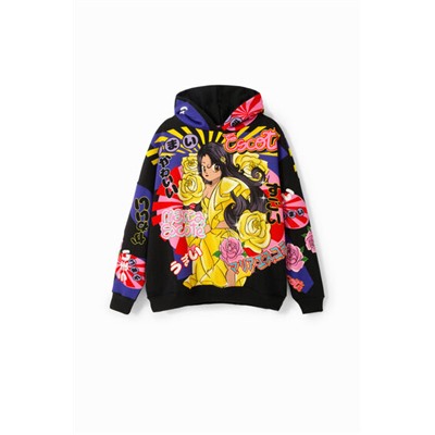 Sudadera oversize japonesa