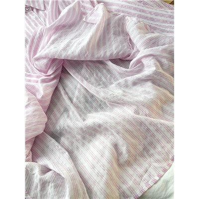 Лёгкая, свободного покроя рубашка ❤️ZARA  Экспорт 2 цвета  Материал: хлопок