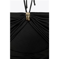 CUT-OUT MIDI DRESS