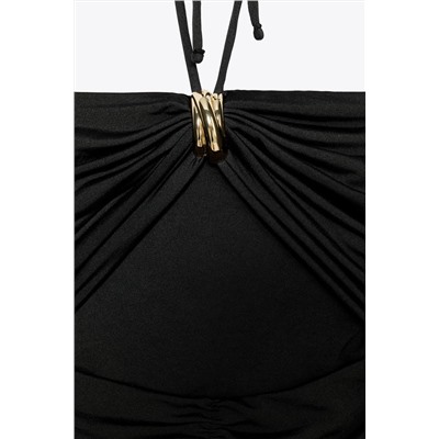 CUT-OUT MIDI DRESS
