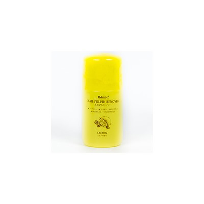 Жидкость для снятия лака Daiso с витамином Е и маслом жожоба «Лимон» 100 ml / Daiso Nail Polish Remover Lemon