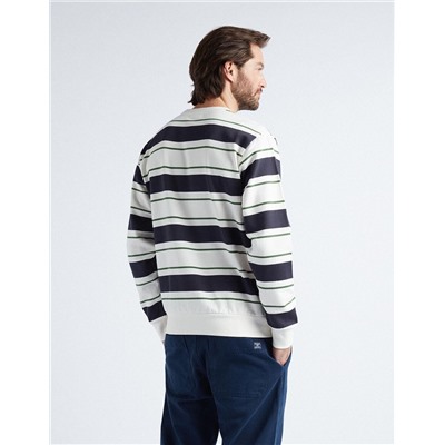 Striped Sweatshirt, Men, Multicolour