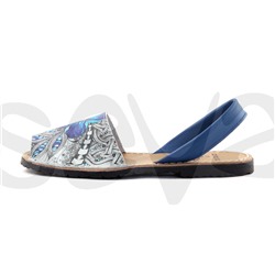 Avarca menorquina, ZAPATO SEÑORA PIEL