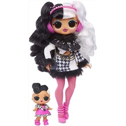 L.O.L. Surprise! O.M.G. Winter Disco Dollie Fashion Doll & Sister
