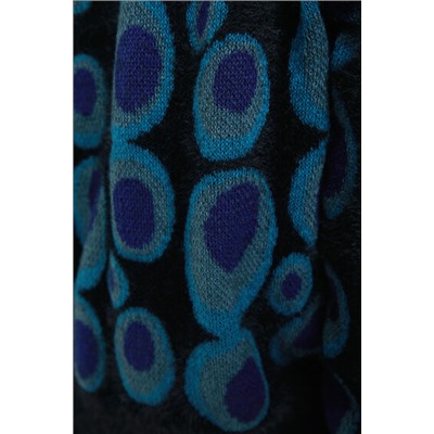 Jersey punto jacquard apeluchado