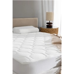 Antony Cool King Size Plus Fitted Yatak Alezi - Beyaz