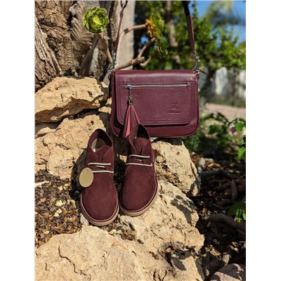 AB.Z. SAFARY VINO+Pelle Ab.Zapatos VIGA (1170) Burdeos АКЦИЯ